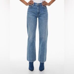 Aritzia Denim Forum Farrah Hi-Rise Wide Jean